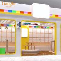 kids clothing store interior design baby shop design garment shop decoration furniture